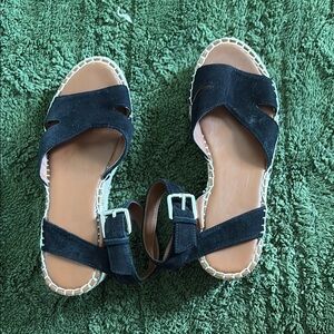 Black Strappy Sandals